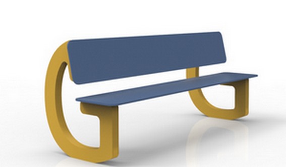 Banc enfant extérieur