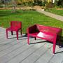 banc metal découpe laser mobilier urbain