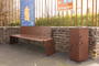 Banc Arborescence RAL 8017