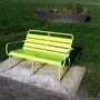 Banc incliné double - vert anis