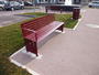 Banc metal Connivence - RAL 3005